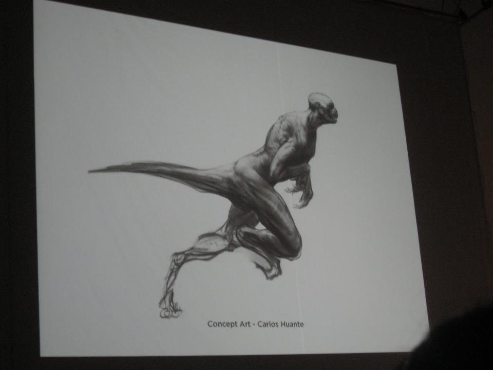 After the idea was teased in fallen kingdom, it's possible the upcoming jurassic world: JURASSIC PARK 4 Crazy DinoHuman Hybrid Concept Art — GeekTyrant