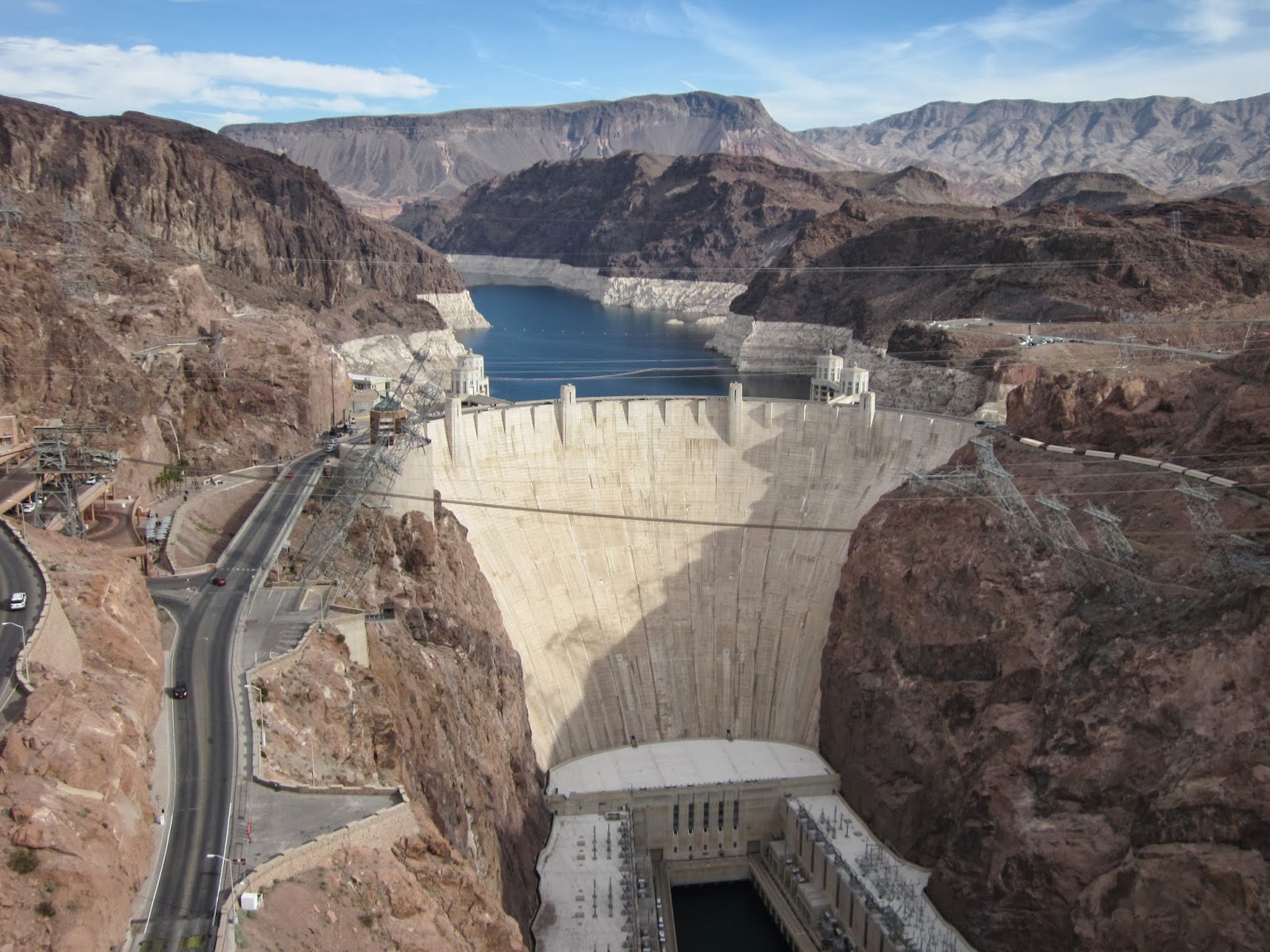 Web back to homepage / americas mega drought in us spells trouble for hoover dam reservoir millions of gallons of colorado river water hurtle through the hoover dam every day, generating. World Visits Hoover Dam Electricity Biggest Projects Of America