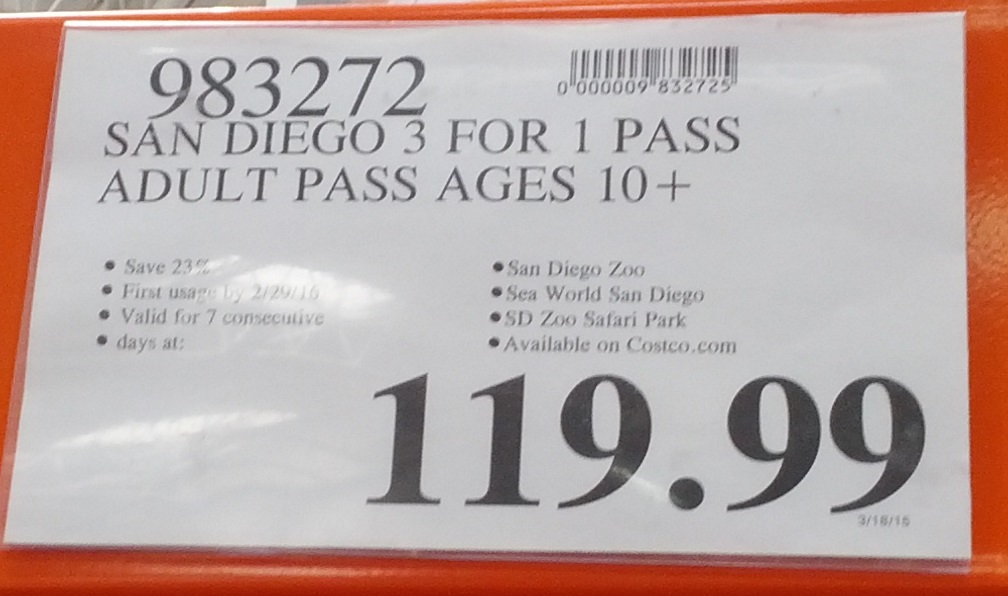 Web in 2024, there will be elections for 6 of 9 san diego city council seats, 3 of 5 san diego county board of supervisors seats, a mayoral race and several contests. San Diego Zoo / SeaWorld / San Diego Safari Park 3for1 Pass Costco
